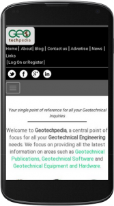 Mobile design Geotechpedia